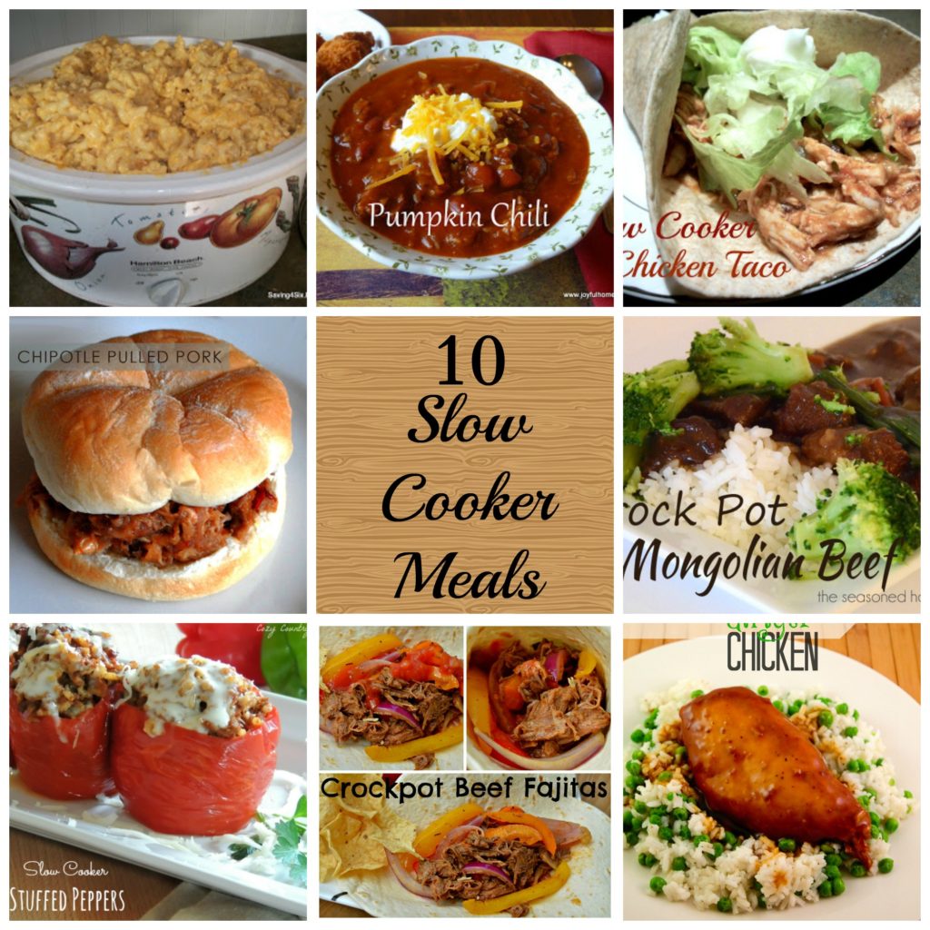 10 Slow Cooker Meals