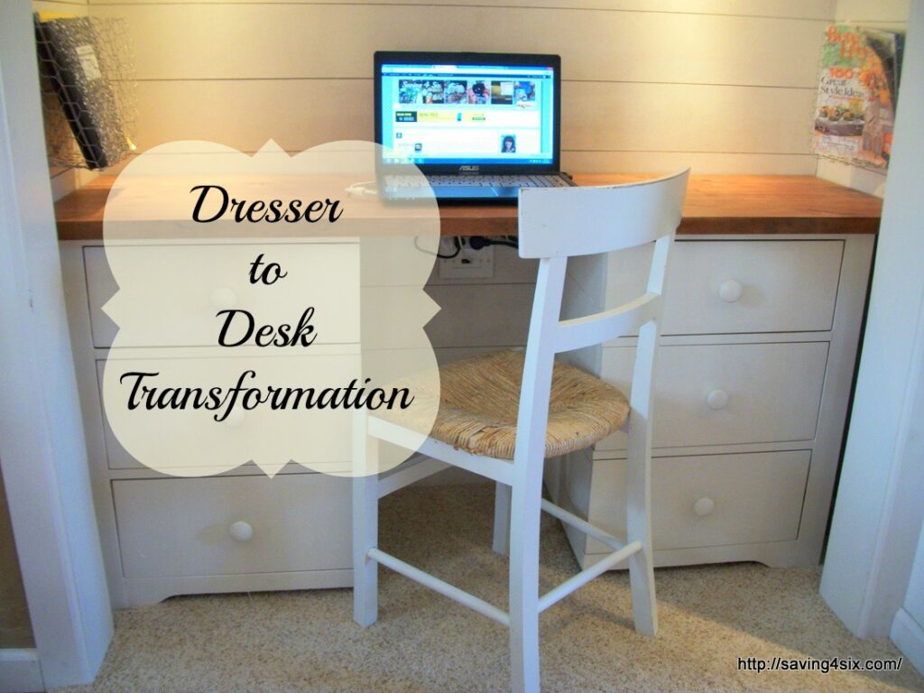 Dresser to Desk