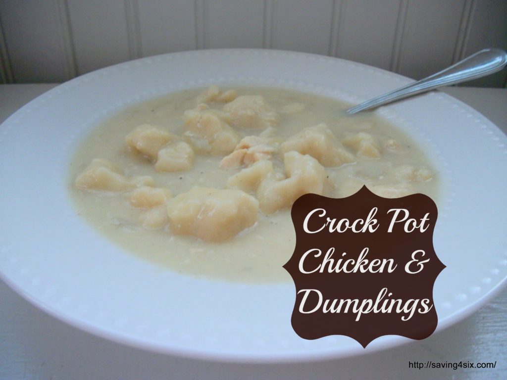 Crock Pot Chicken Dumplings