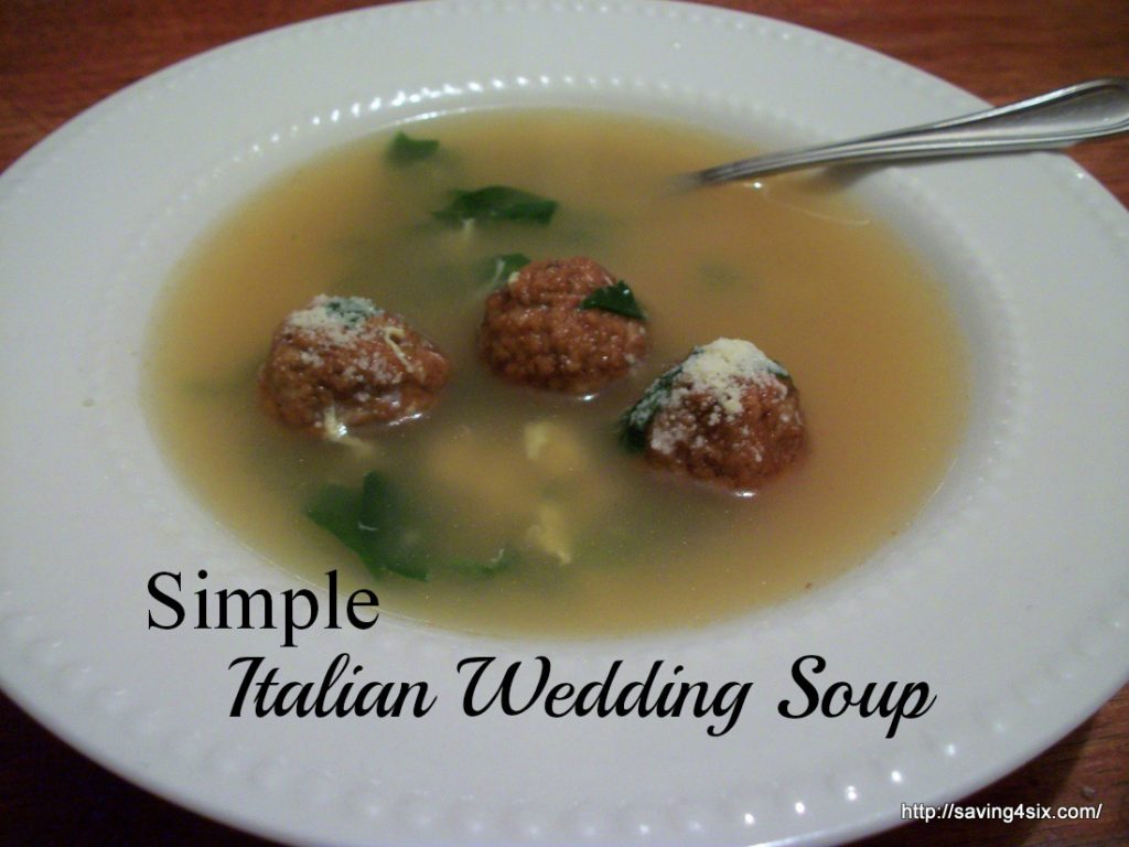 Simple Italian Wedding Soup