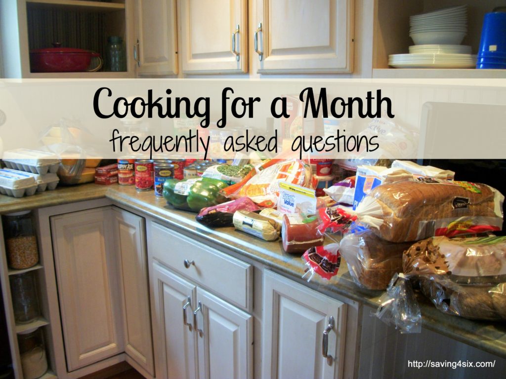 Cooking for a Month FAQ