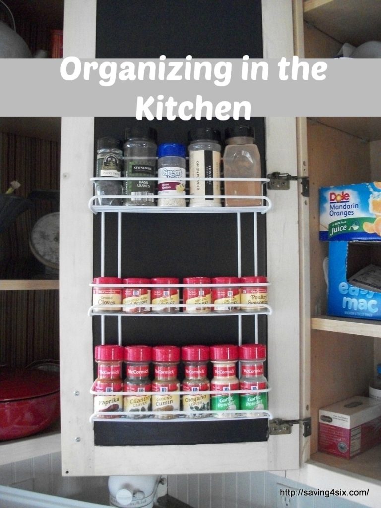 Kitchen Organizing