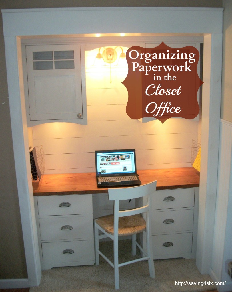 Organizing Paperwork