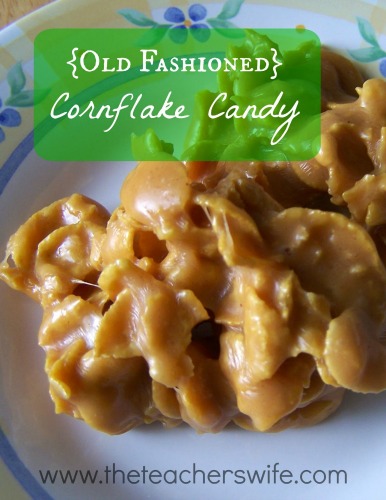 Old Fashioned Cornflake Candy