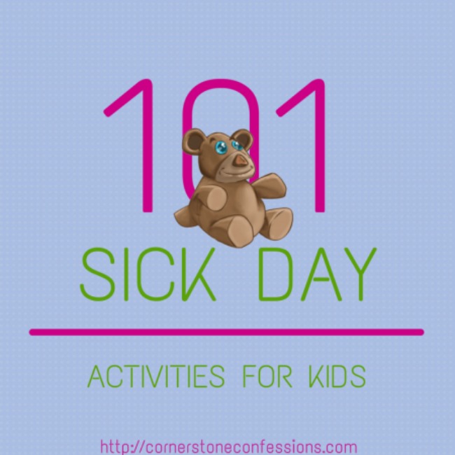 101 sick day activities