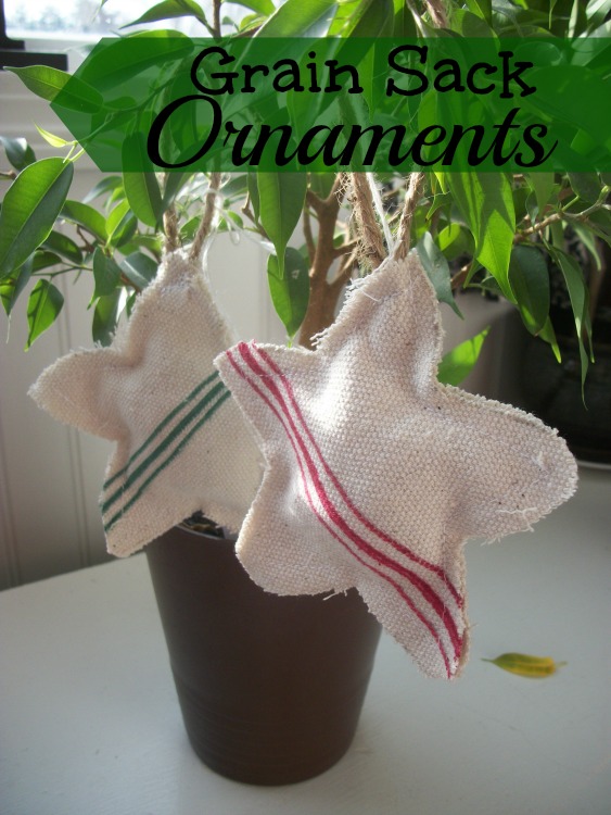 Grain Sack Ornaments