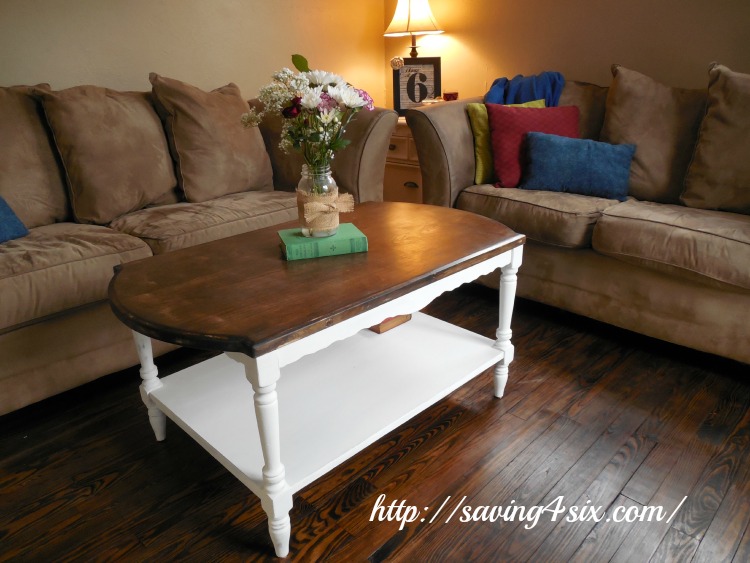 Coffee Table Makeover 7