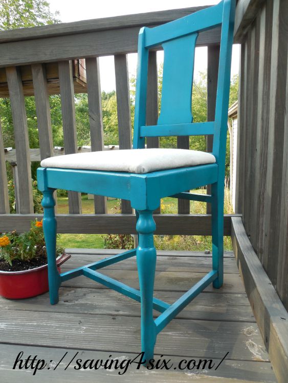 Spray Painted Chair 3