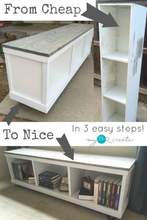 From Cheap to Nice Storage Bench, MyLove2Create