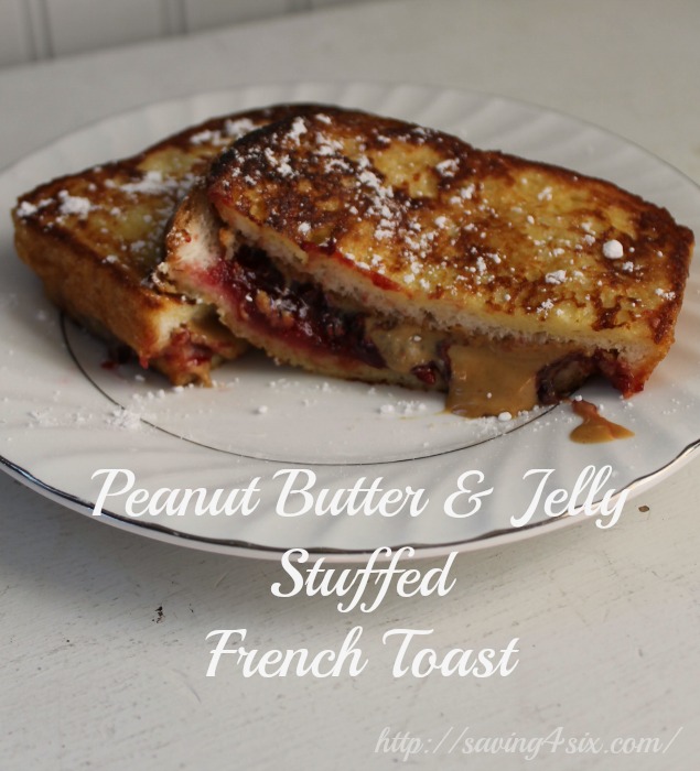 Peanut Butter & Jelly Stuffed French Toast 1